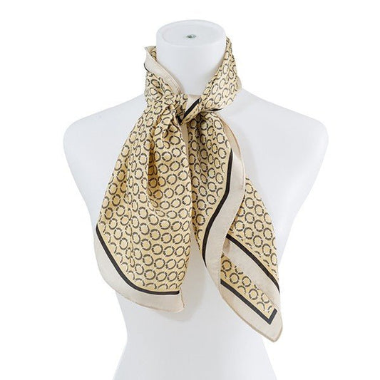 Fashion Scarf in Taupe or Ivory - The Charming Petite