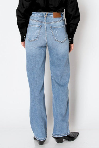 High Rise Straight Jeans for Every Body - The Charming Petite