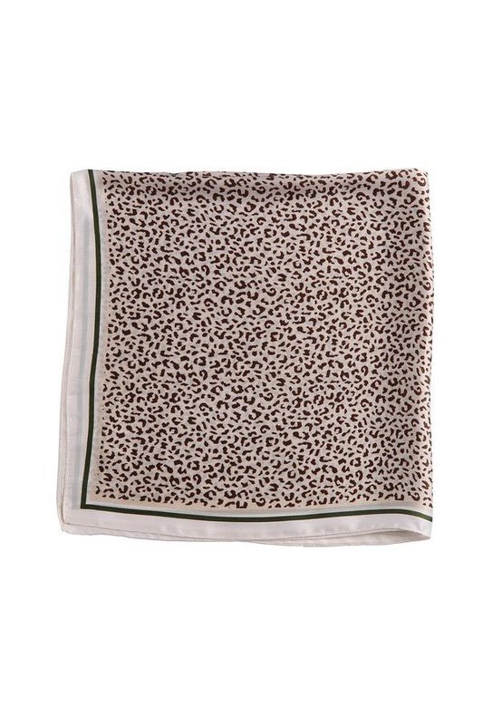 Leopard Print Scarf - The Charming Petite