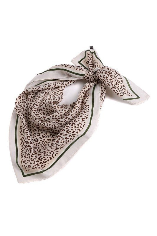 Leopard Print Scarf - The Charming Petite