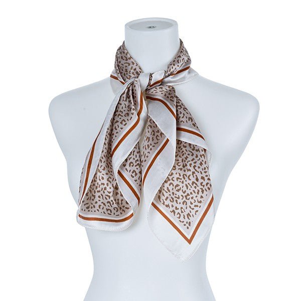 Leopard Print Scarf - The Charming Petite