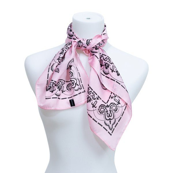 Multi Pattern Printed Scarf - The Charming Petite