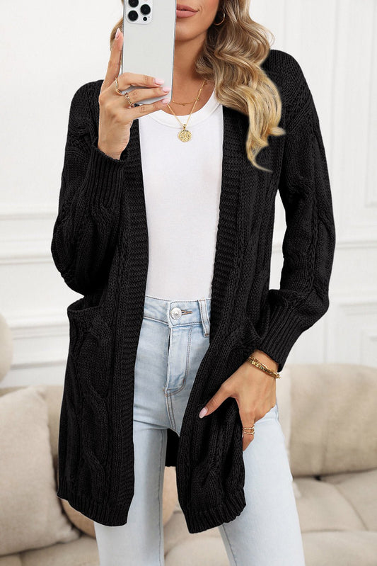 Stylish Ribbed Sweater Cardigan for Every Occasion Also in Plus Size - The Charming Petite