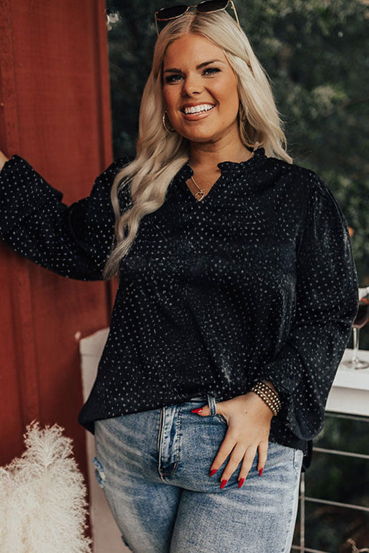 Versatile Plus Size Leopard Print Blouse - The Charming Petite