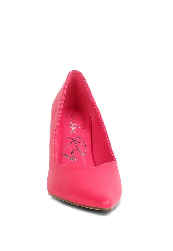 Rarity Point Toe Stiletto Heeled Pumps - The Charming Petite