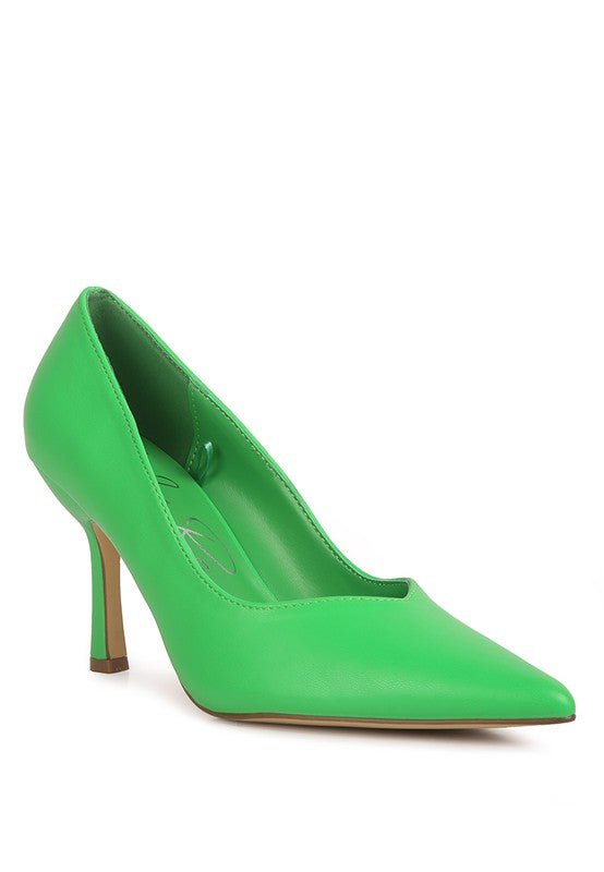 Rarity Point Toe Stiletto Heeled Pumps - The Charming Petite