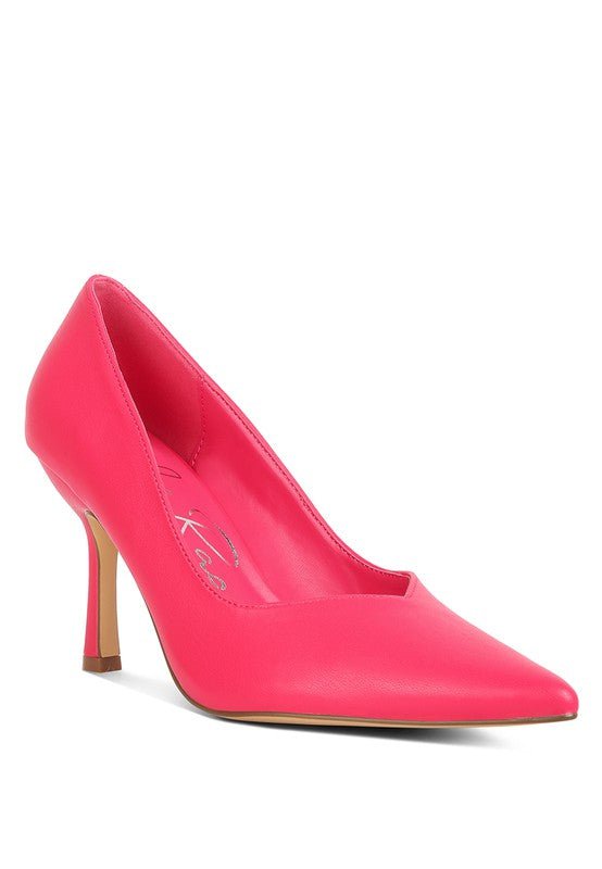 Rarity Point Toe Stiletto Heeled Pumps - The Charming Petite