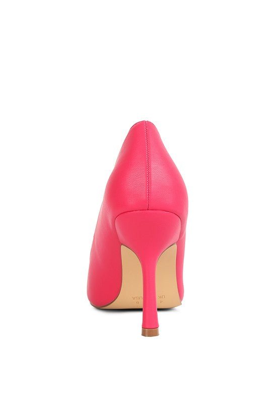 Rarity Point Toe Stiletto Heeled Pumps - The Charming Petite